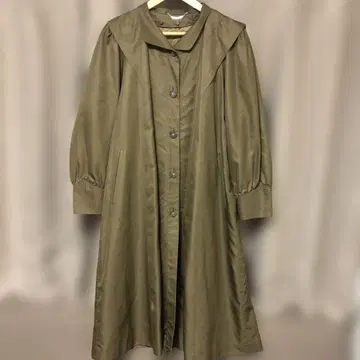 크레모나 실크 100% 트렌치코트 스프링 코트 고급품