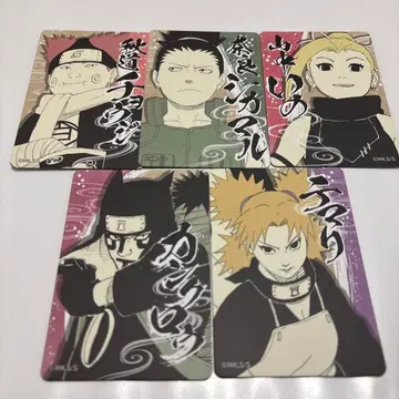 NARUTO 마그넷 스티커 컬렉션 시카마루 쵸지 이노