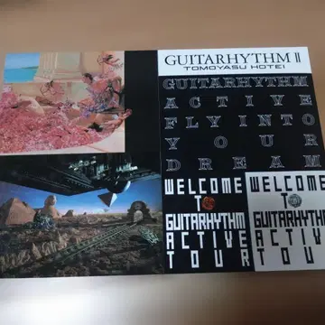 GUITARHYTHM II TOMOYASU HOTEI 투어 한정판 스티커