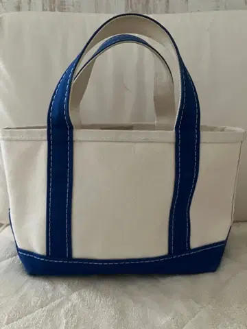 L.L.Bean 토트백 화이트/블루
