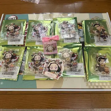 귀멸의 칼날 크리스마스 아크릴 스탠드 세트 카마도 네즈코