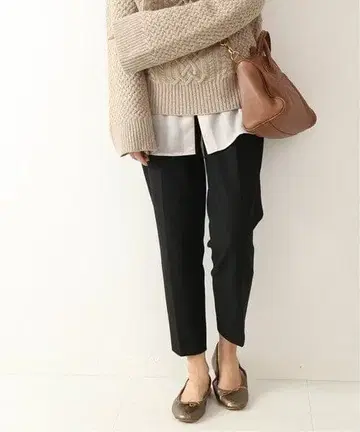 프레임워크 T/R 양면 기모 PT 테이퍼드 팬츠 양면 기모 팬츠