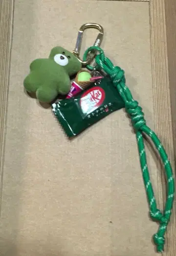 mojojojo 카라비너 마스코트 말차 백참