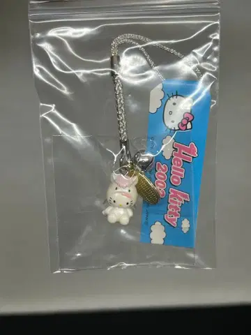 레어 산리오 헬로키티 꼬리 장식 띠별 말 개운 키티 2002년 덤