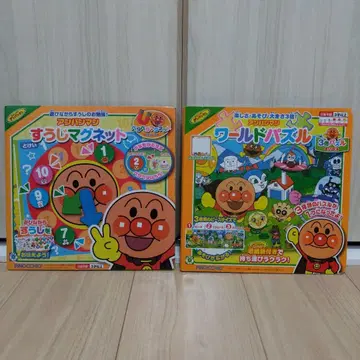 호빵맨 퍼즐 호빵맨 마그넷 세트