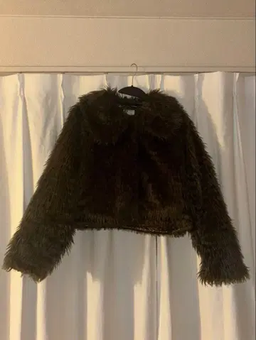 Penney's 빈티지 인조 모피 자켓