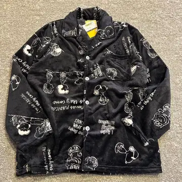 스누피 포근포근 파자마 플란넬 소재 M 사이즈