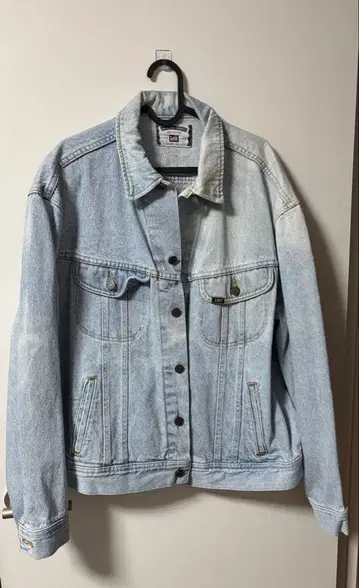 Lee 데님 자켓 라이트 블루