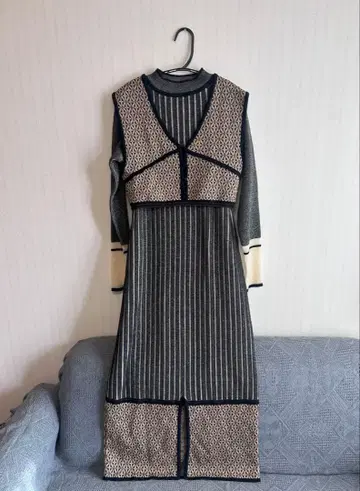 퍼블릭 도쿄 PUBLIC TOKYO 베스트 레이어드 원피스 F