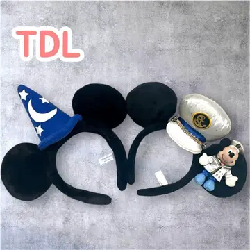 디즈니 머리띠 판타지아 15주년 미키 2개 세트