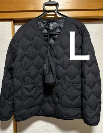 유니클로 울트라 라이트 다운 릴랙스 자켓 L 블랙