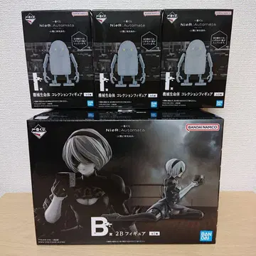 NieR: Automata 2B 피규어 제일복권 기계 생명체 세트