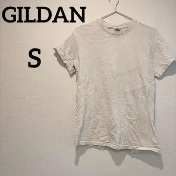 1점 GILDAN [ S ] 헤비 코튼 화이트 T셔츠 여름옷 반팔
