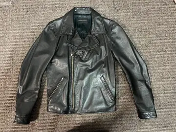 라운지 리자드 LOUNGE LIZARD 가죽 더블 라이더스 2 블랙