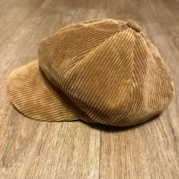 헌팅 캡 브라운 베레모