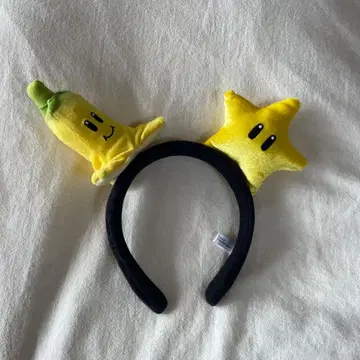 USJ 유니버셜 마리오 머리띠 바나나 스타