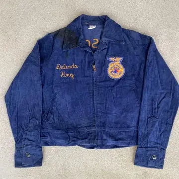 80s FFA 자켓 파머스 자켓 미주리주 S 36 짧은 기장