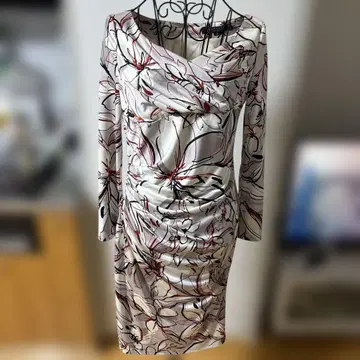 MATERIA MILANO 플라워 프린트 원피스 38