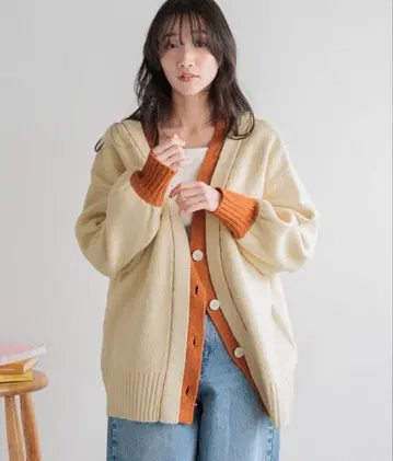 새상품 택 포함 로리즈팜 하이쇼쿠 니트 가디건