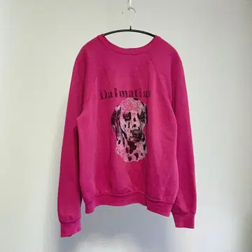 vintage 개 맨투맨 달마시안 L 사이즈