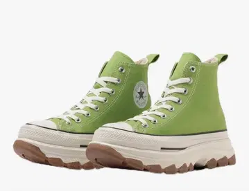 CONVERSE 올스타 트렉 웨이브 HI 라이트 그린