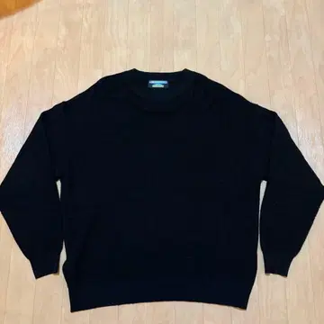 LAWSON x FREAK'S STORE 블랙 크루넥 니트