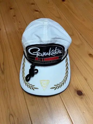 Gamakatsu 낚시 캡 화이트