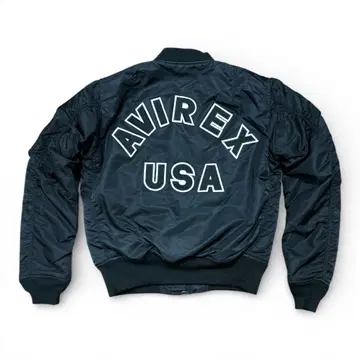 [컨디션 최상] 아비렉스 플라이트 자켓 백 로고 ma-1 L