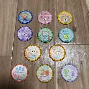 더피 프렌즈 컬러풀 해피니스 와펜 묶음 판매