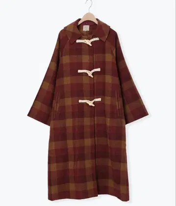 사만사 모스모스 이번 시즌 태즈매니아 울 더플 코트 새상품급