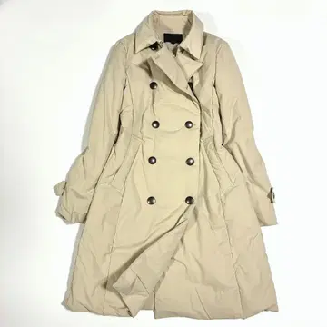 [ 새상품급 ] iCB 더블 브레스트 다운 트렌치코트 베이지 L 베이지