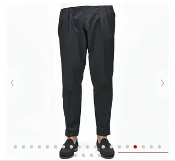 BERWICH SCOTCH 블랙 와이드 팬츠