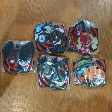 페르소나 5 가챠 캡슐 러버 마스코트 5개 세트