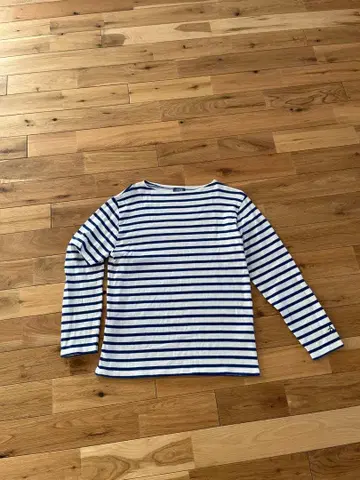 [한정 가격 인하] ARMOR LUX 긴팔 스트라이프 T셔츠