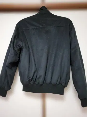 지안니 발렌티노 블랙 점퍼 가죽 니트 콤비