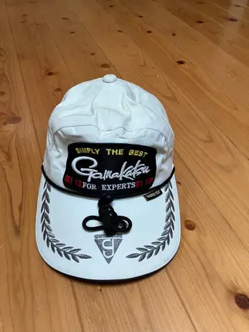 Gamakatsu 낚시 캡 화이트