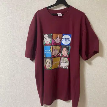 슬로우 파치 스테이션 티셔츠 XL 빨간색