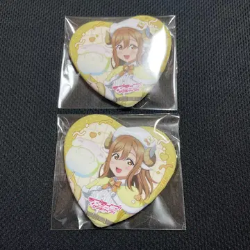 러브 라이브 선샤인 Aqours 애니게가 x 소프맵 캔뱃지 하나마루