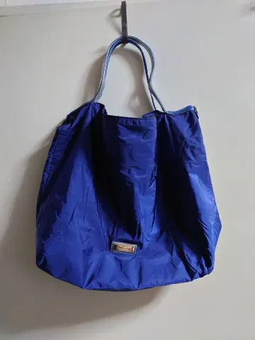 JIMMY CHOO 나일론 토트백 네이비 컬러