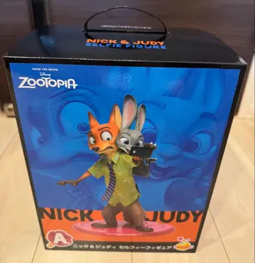 주토피아 닉 & 주디 셀피 피규어 Happy 복권 A상