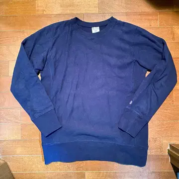 챔피온 네이비 리버스 위브 L