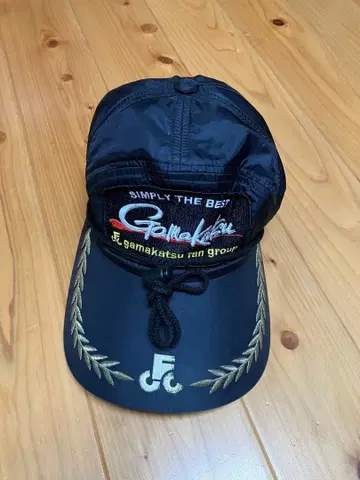 gamakatsu 낚시 캡 블랙