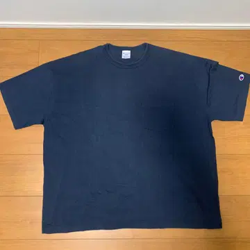 MIN-NANO 챔피언 BEAMS 네이비 셔츠 L