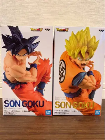 드래곤볼 손오공 피규어 초사이어인, 무의식의 극의 2체 세트