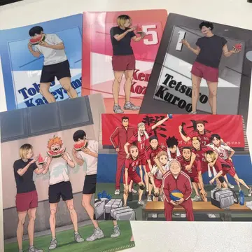 하이큐 편의점 한정판 파일 증정품 포함 [극장판 한정 혜택]