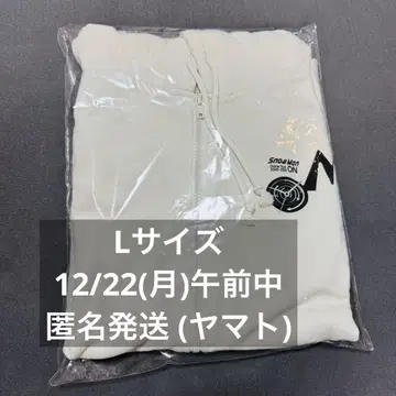 새상품 SnowMan 2025-2026 ON 언제나의 사이즈 후드티 L