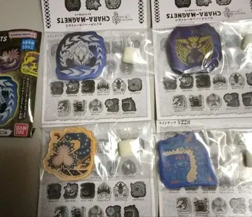 몬스터 헌터 와일즈 캐릭터 마그넷 4개