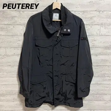 PEUTEREY 나일론 자켓 롱 기장 블랙 L