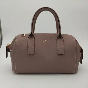 미사용 PELLE BORSA 페레보르사 레넷 핸드백 주름 가죽