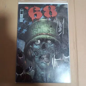 아메리칸 코믹스 리프 68 아티스트 사인입